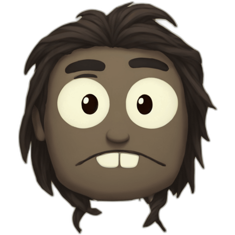 Wilson in to the don't starve emoji