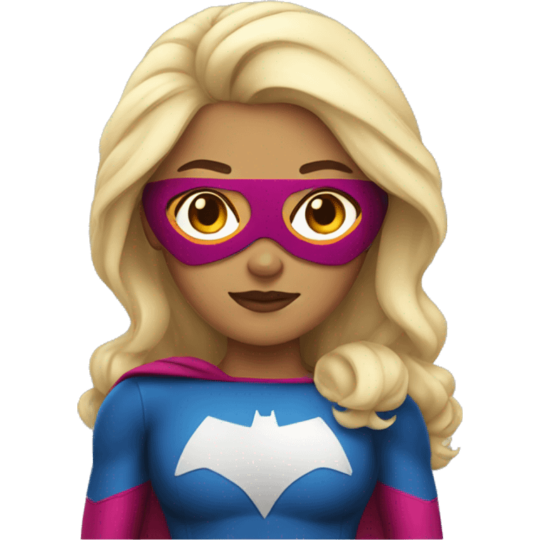 superhero female emoji