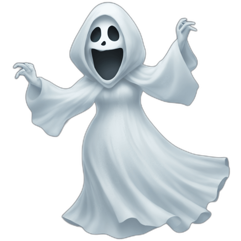 ghost woman dancing emoji