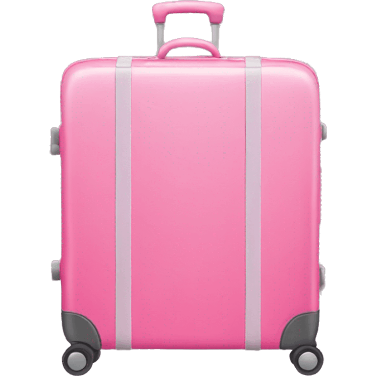 pink luggage  emoji