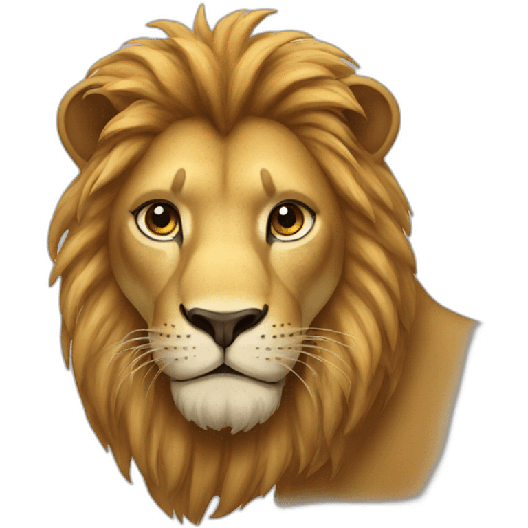 lion funny emoji emoji