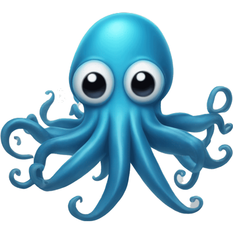 blue squid emoji