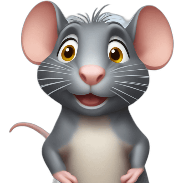 cute ratatouille rat emoji