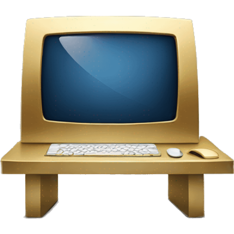 gold imac emoji