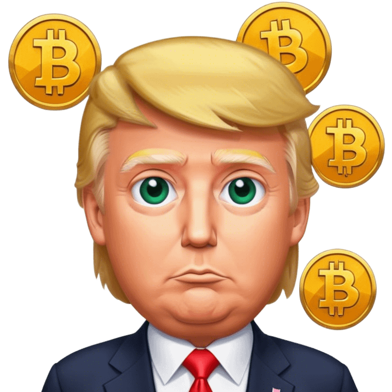 trump crypto emoji