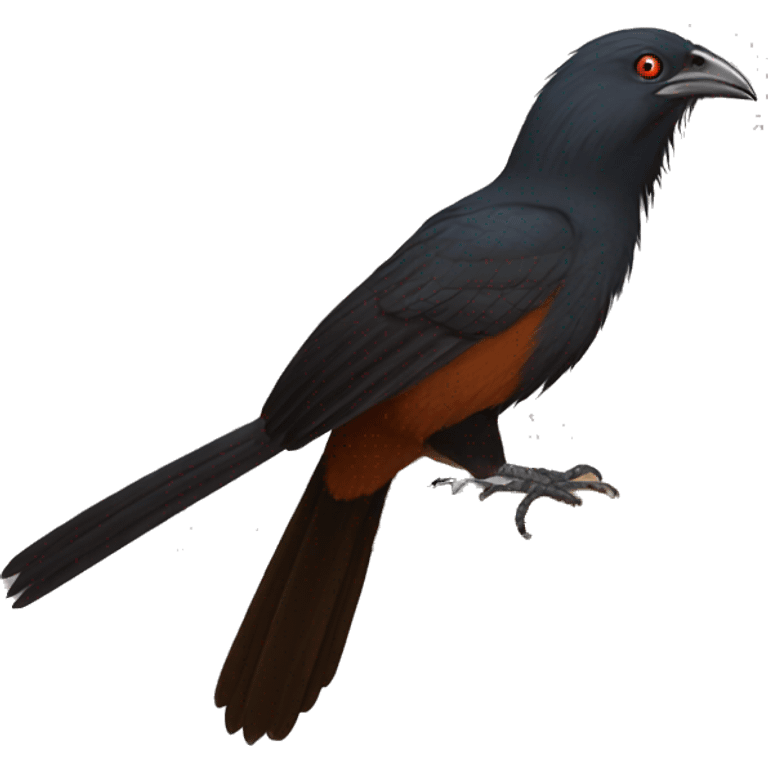 Greater coucal emoji