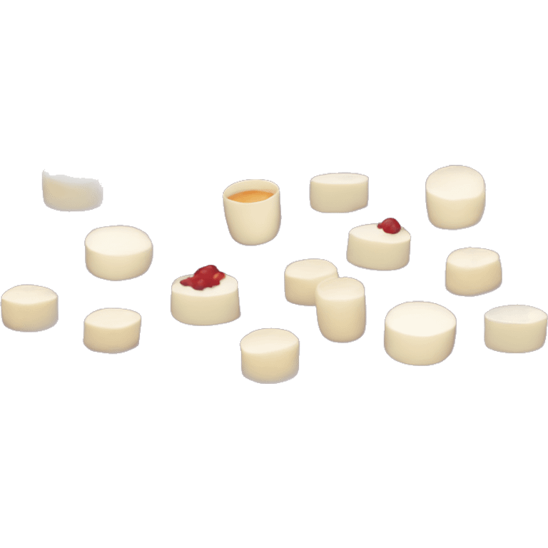 Panna cotta emoji