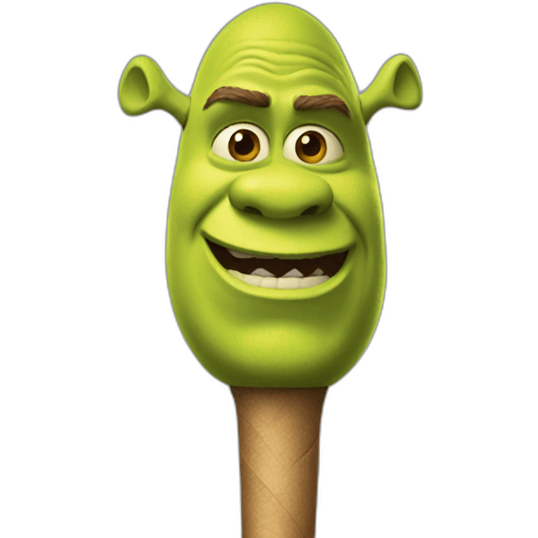 shrek stick emoji