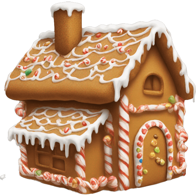 Gingerbread house cute  emoji