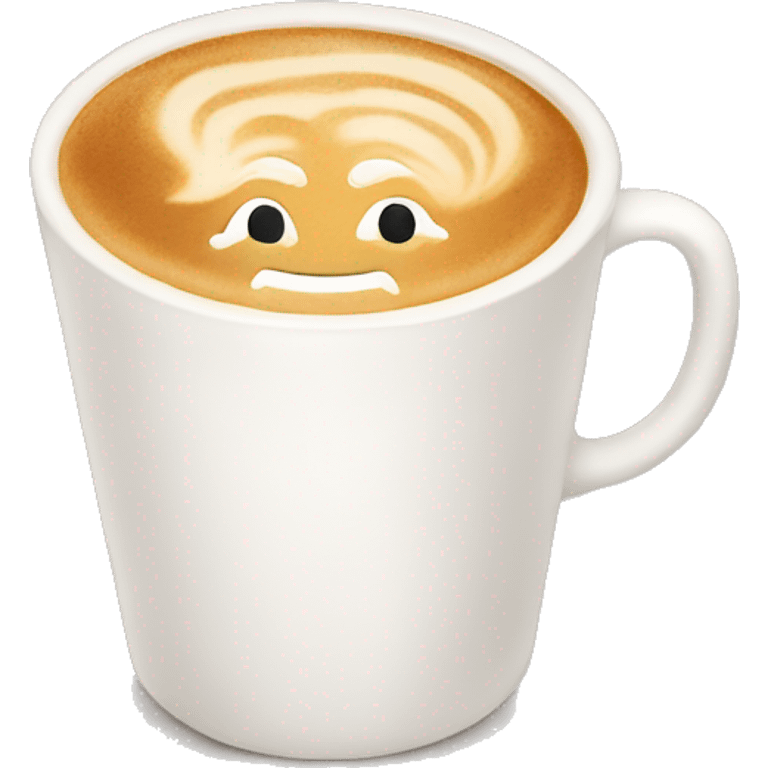 Cup of latte  emoji