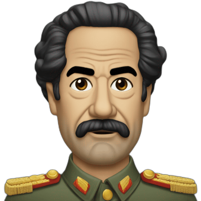 Saddam hussein Ak fourty-seven emoji