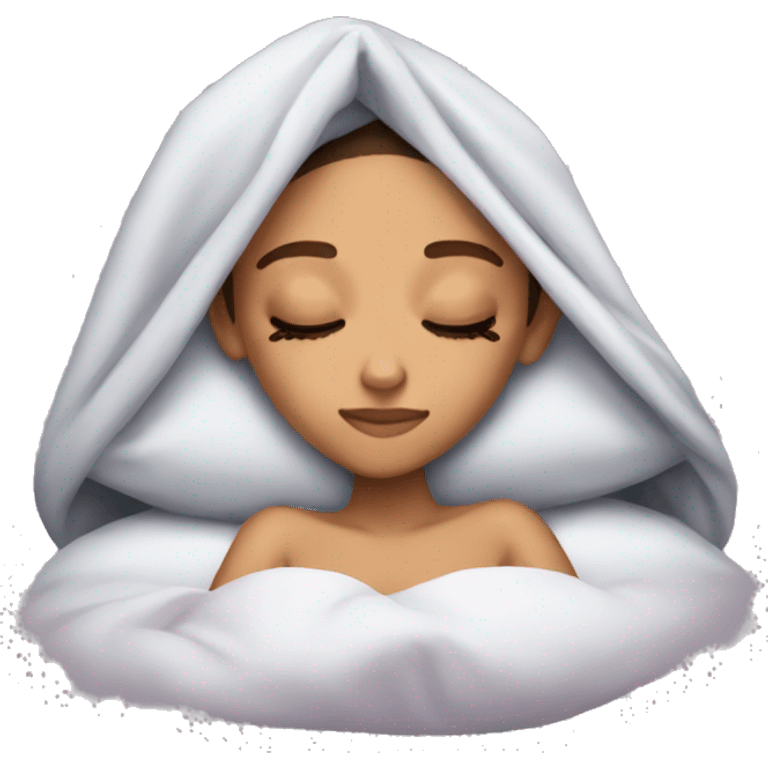 ariana grande sleeping emoji