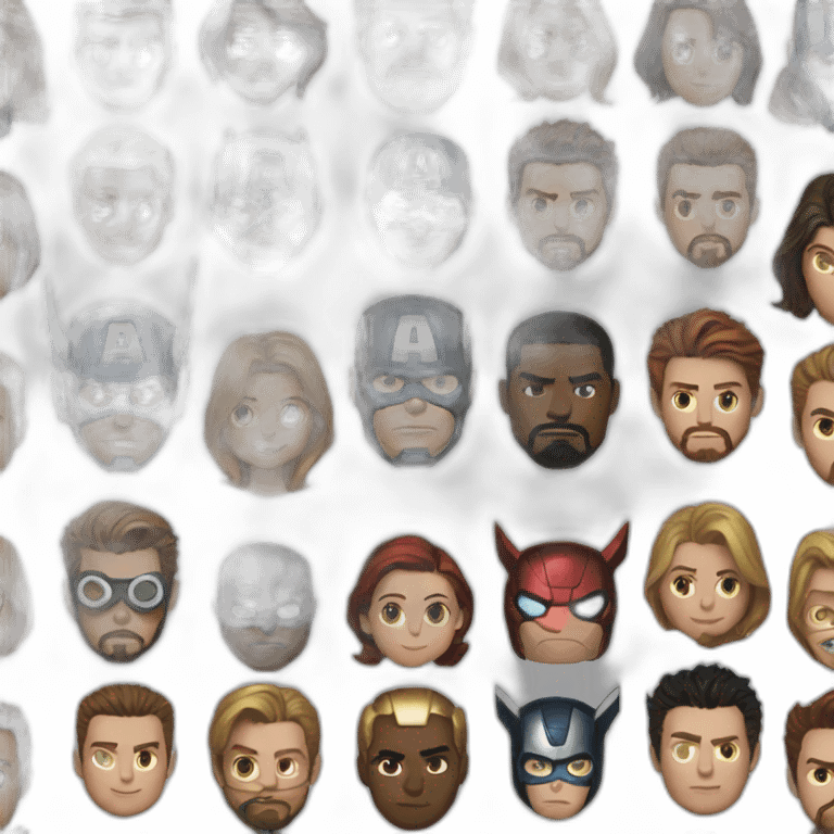 Avengers emoji