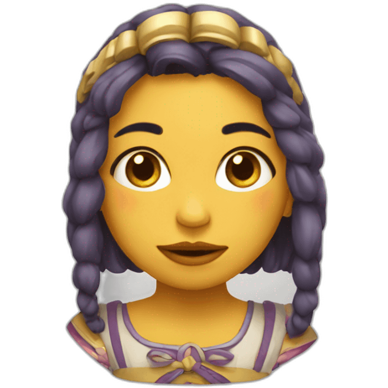 fille moche emoji