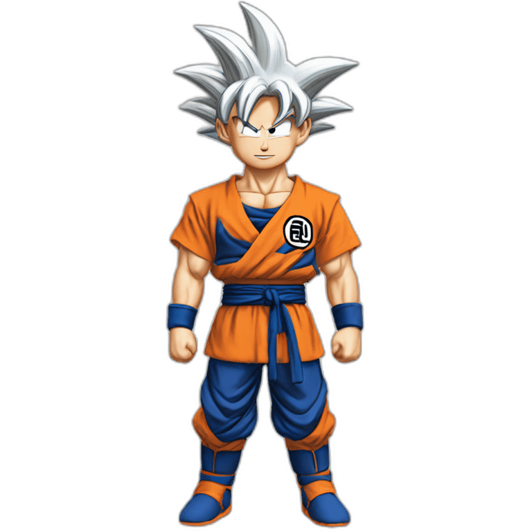 Goku sério emoji