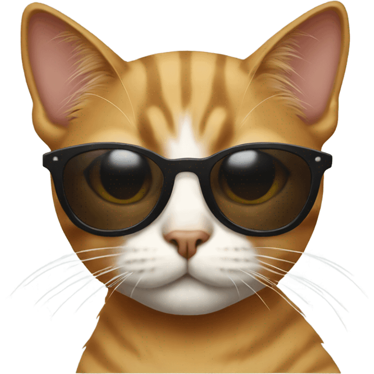 cat wearing sunglasses emoji