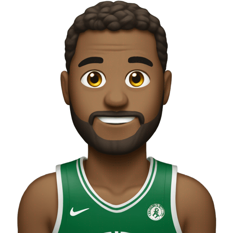 Me with Celtics basketball emoji