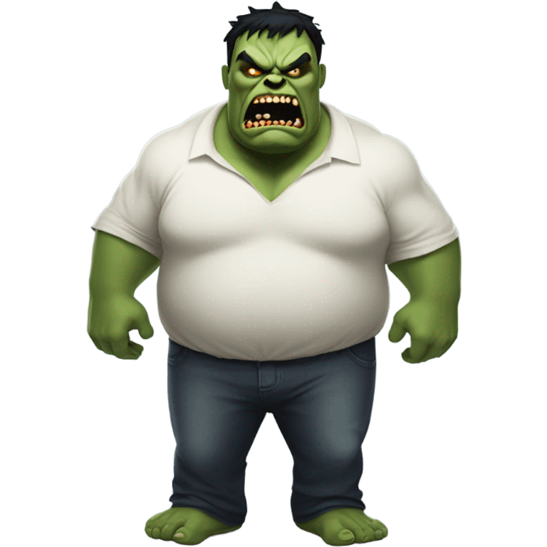 Fat Hulk Zombie Ghost emoji