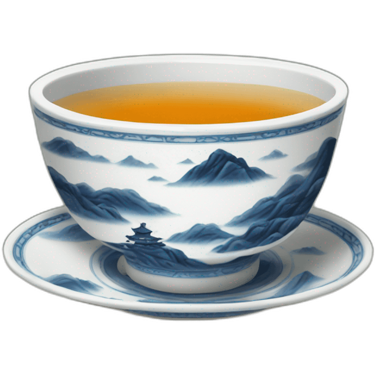 Chinese tea gaiwan  emoji