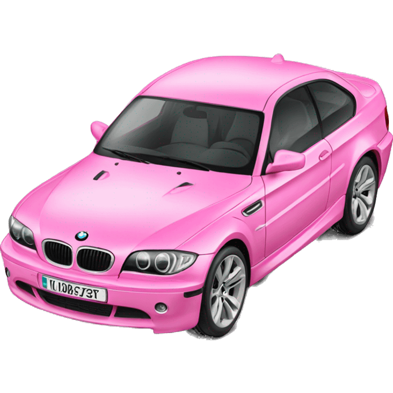 Pink bmw emoji