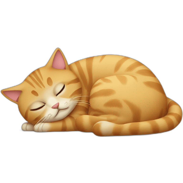 exhausted cat laying on it’s back emoji