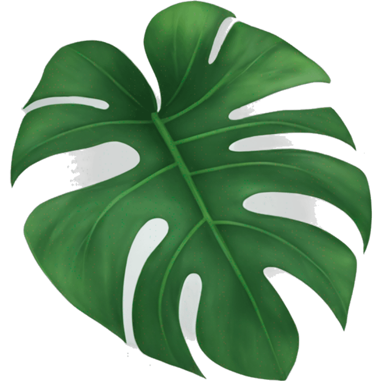 monstera plant emoji