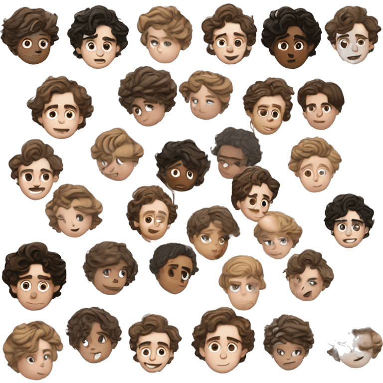 Timothée Chalamet ￼ emoji