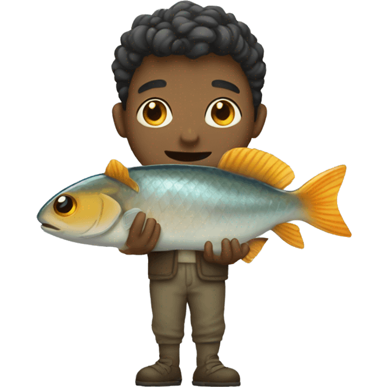 fish person emoji