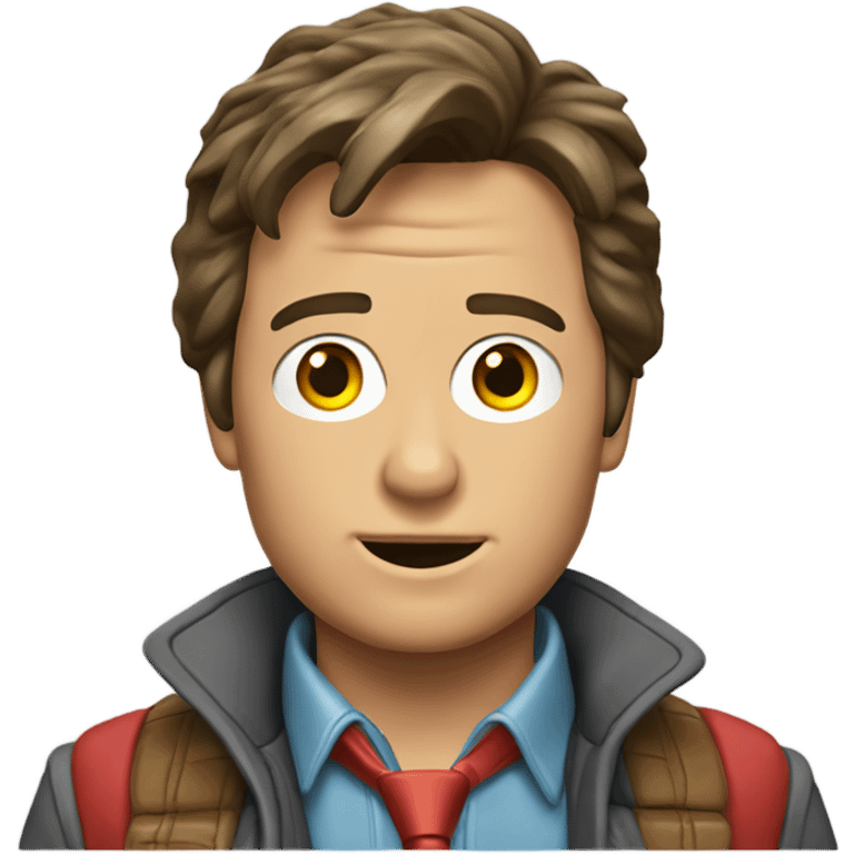 Marty McFly emoji