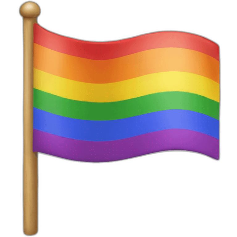 Gay flag emoji