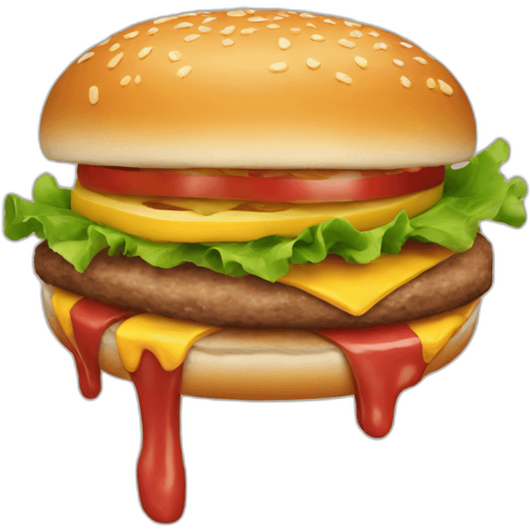 burger meat emoji