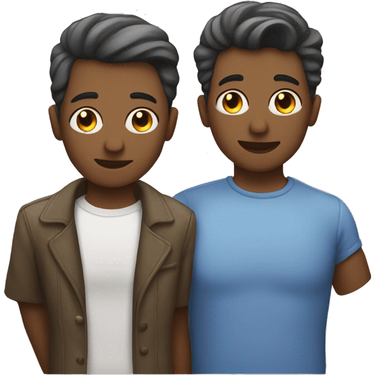 Gay men transgender couple emoji