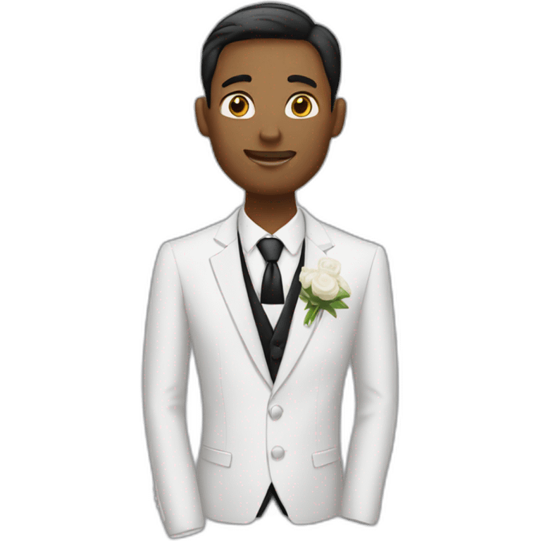 Groom waiting the bride emoji