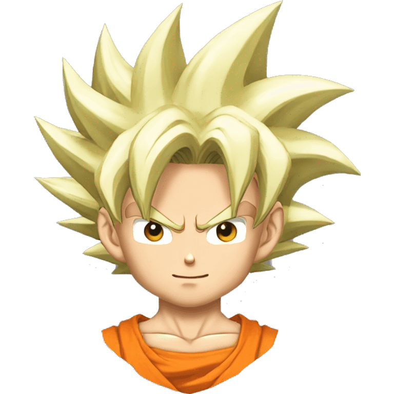 Goku from dragon ball z emoji