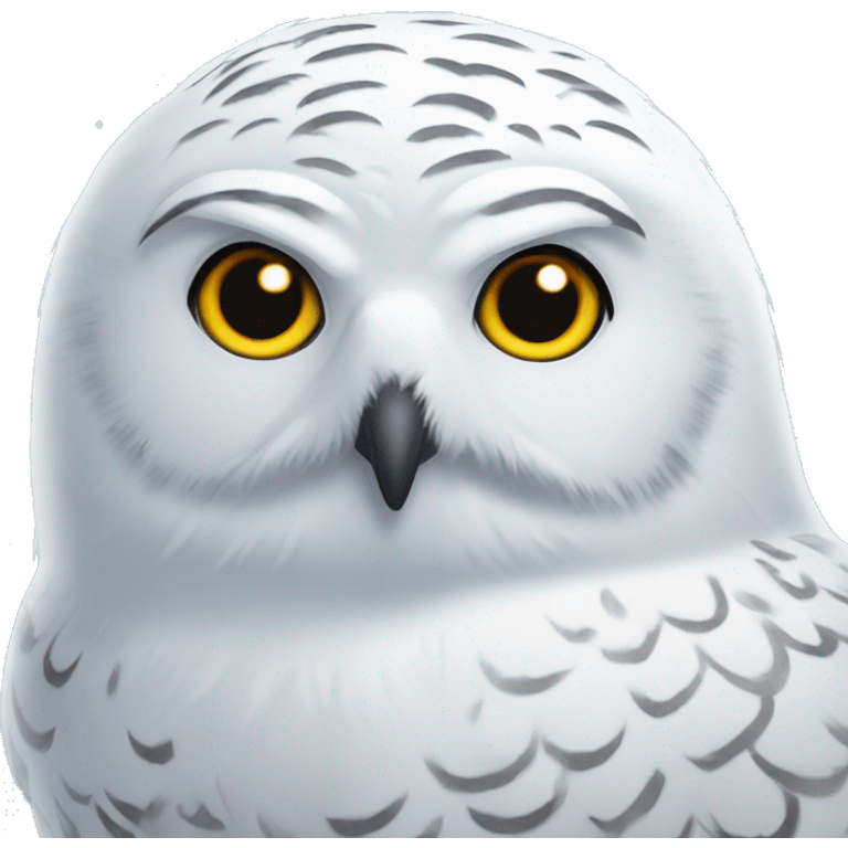 Snowy owl emoji