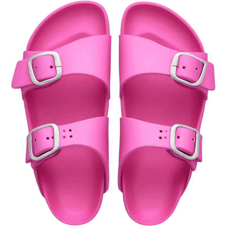 Pink Birkenstocks emoji