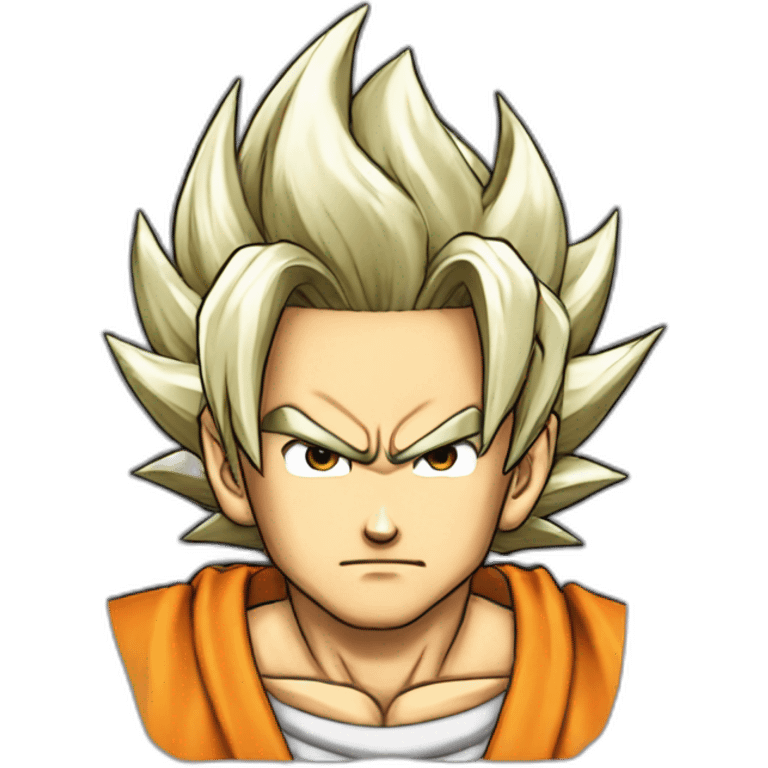 Tete sangoku super sayan emoji