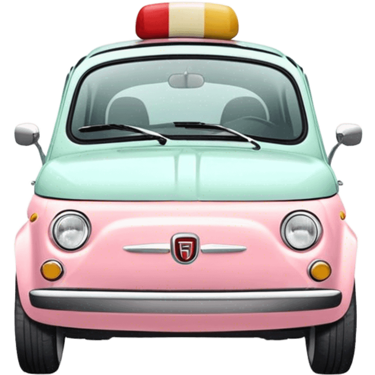 Fiat 500 Pastel  emoji