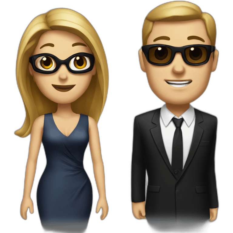 Mr. and Mrs. Smith emoji