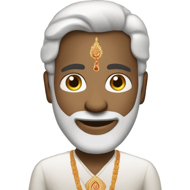 hindu marriage white man  emoji