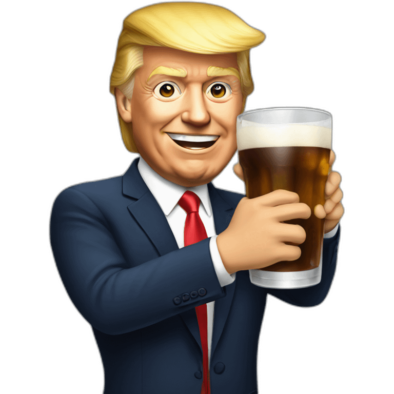 drink trump emoji