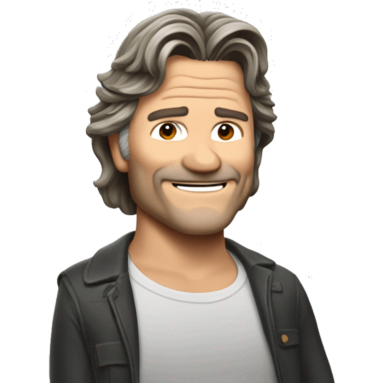 Kurt Russell without Beard emoji