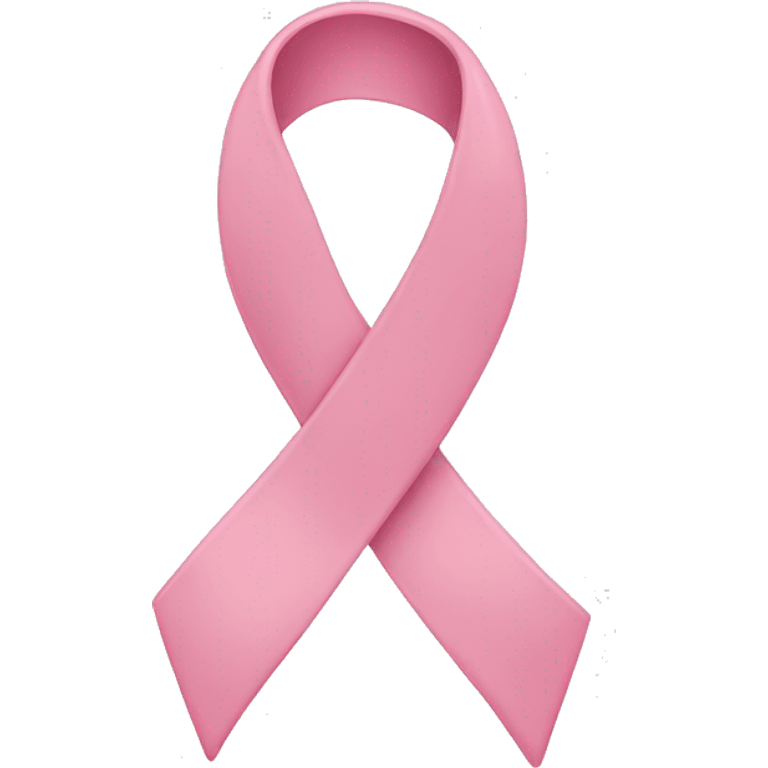 a light pink ribbon emoji