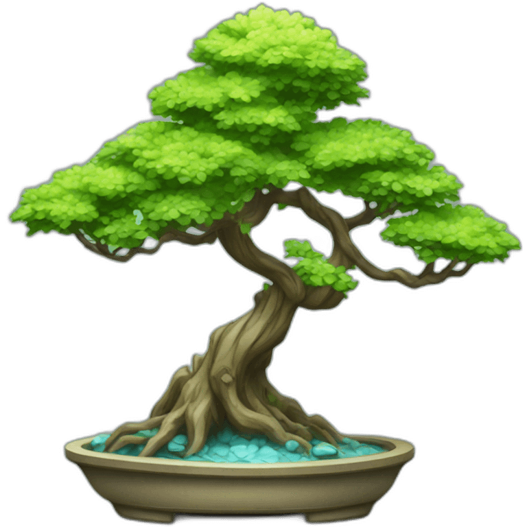 prismatic bonsai emoji