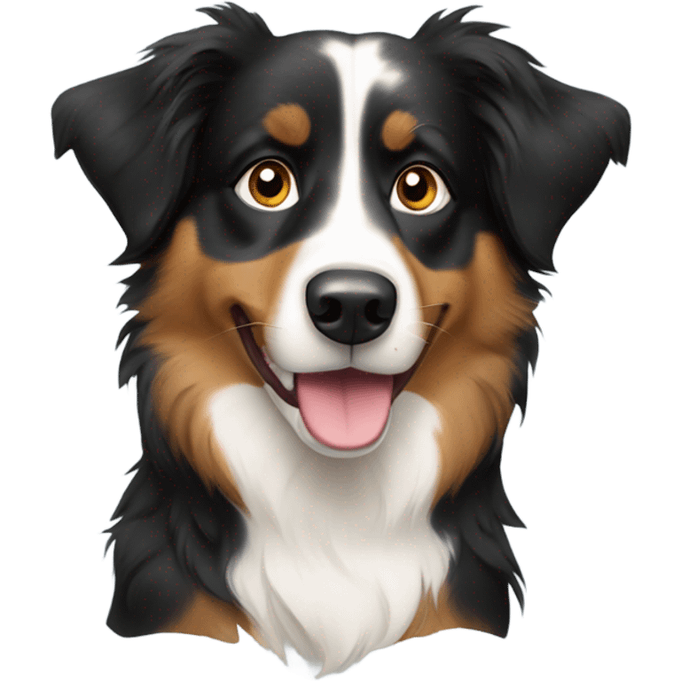 Tri color Australian shepherd  emoji