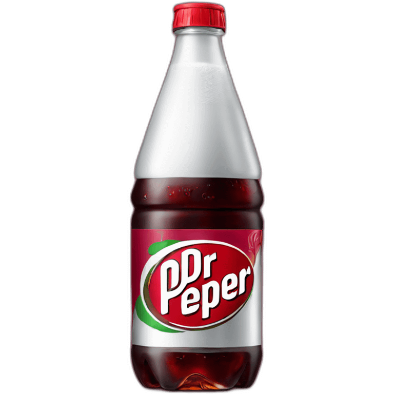 Dr Pepper 20z bottle emoji