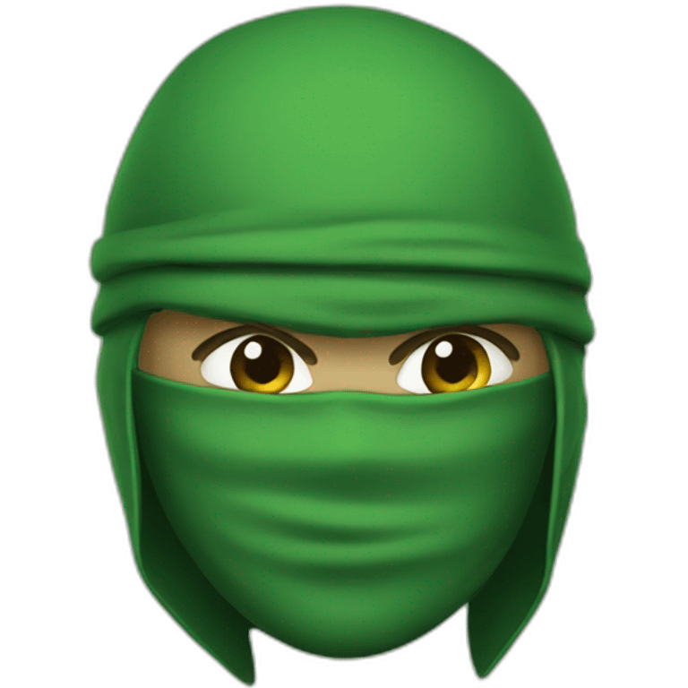 ninja verde  emoji