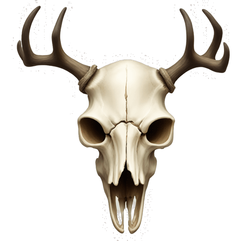 Deer skull emoji