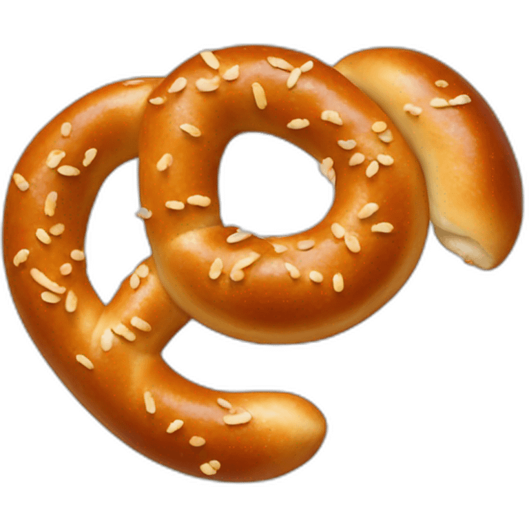 pretzel emoji