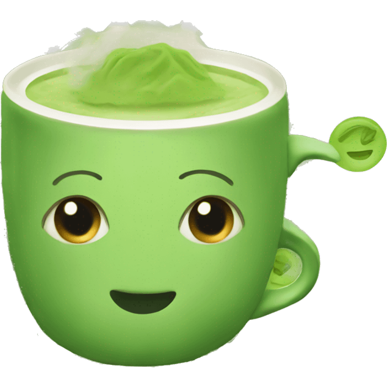 Matcha tea  emoji